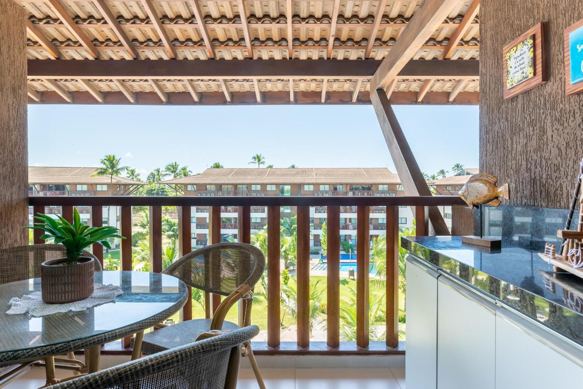 Flat 2 quartos em Porto, Cupe Beach Living (pé na areia). Porto de Galinhas Exterior foto