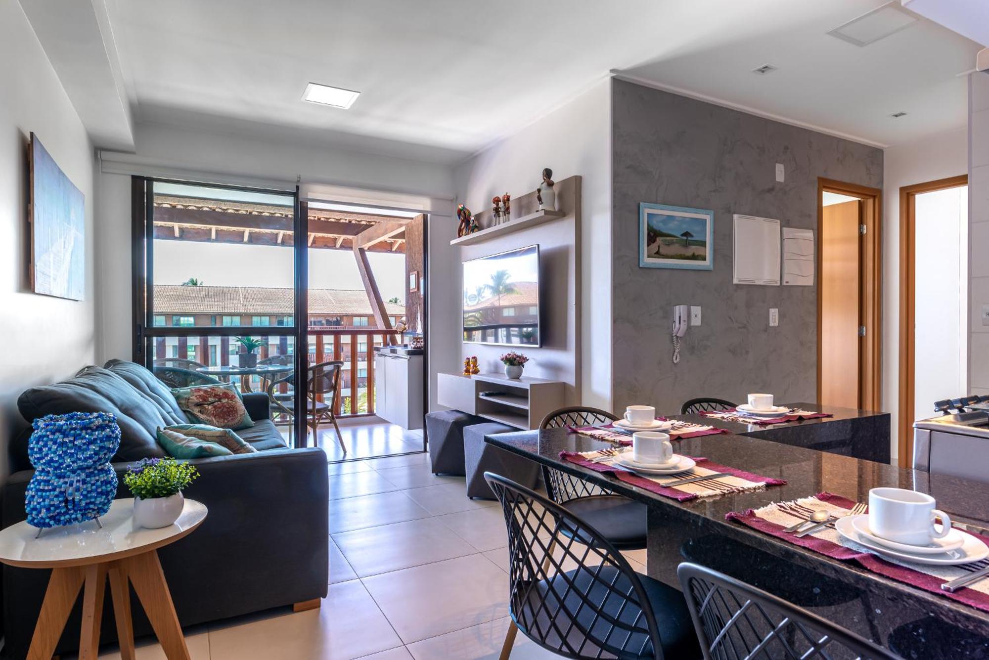 Flat 2 quartos em Porto, Cupe Beach Living (pé na areia). Porto de Galinhas Exterior foto